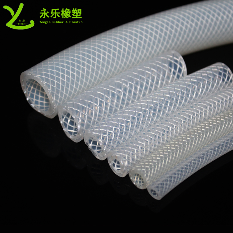 復(fù)合編織硅膠管，制氧機(jī)編織硅膠管，鉑金編織硅膠管
