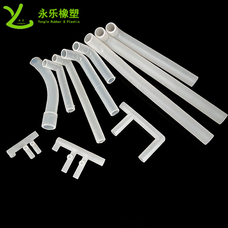醫(yī)用硅膠彎管，模壓硅膠彎管，血氧儀硅膠彎管