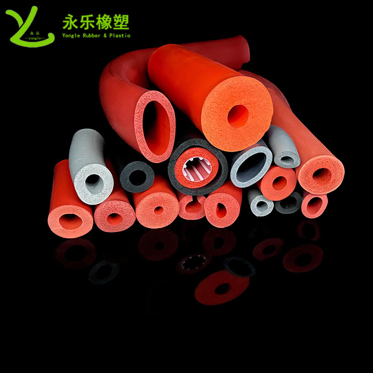擠出發(fā)泡硅膠管，耐高溫發(fā)泡硅膠管，耐老化發(fā)泡硅膠管