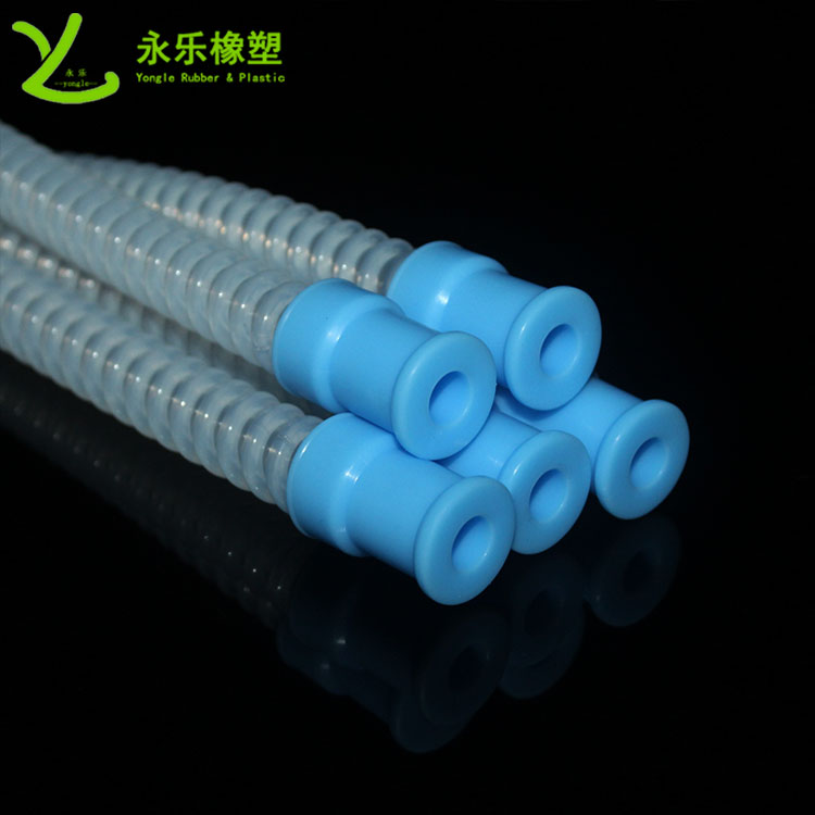 呼吸機(jī)硅膠波紋管，醫(yī)用硅膠波紋管，無氣味硅膠波紋管