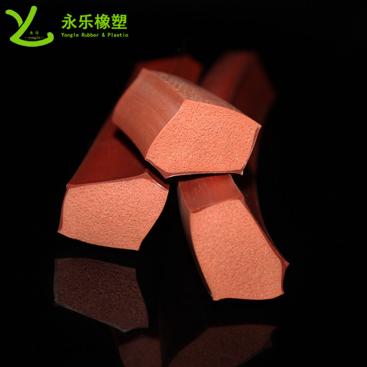 北辰擠出復(fù)合發(fā)泡硅膠條，耐高溫復(fù)合發(fā)泡硅膠條，耐老化復(fù)合發(fā)泡硅膠條