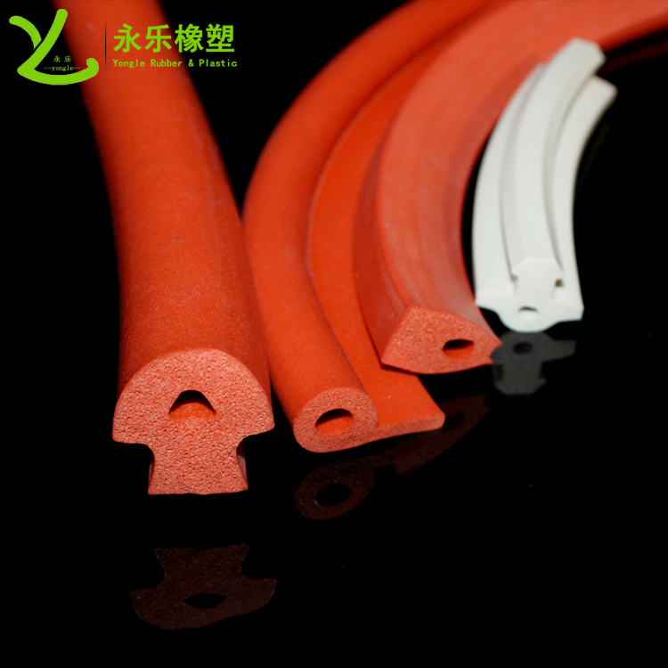 耐高溫發(fā)泡硅膠條，阻燃發(fā)泡硅膠條，細(xì)孔硅膠發(fā)泡條
