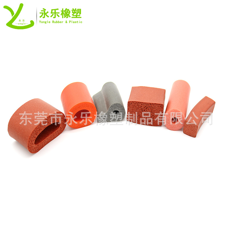 硅膠發(fā)泡實(shí)心條 低密度細(xì)孔發(fā)泡硅膠管 大孔發(fā)泡硅膠管條