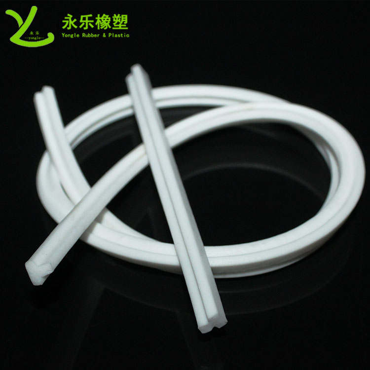 泛光燈發(fā)泡硅膠條，阻燃發(fā)泡密封條，耐高溫硅膠發(fā)泡條