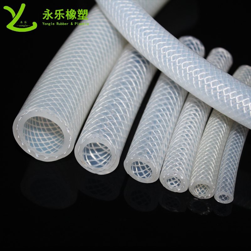 復(fù)合編織硅膠管，制氧機(jī)編織硅膠管，鉑金編織硅膠管