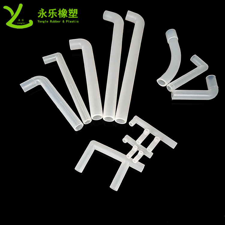 醫(yī)用硅膠彎管，模壓硅膠彎管，血氧儀硅膠彎管