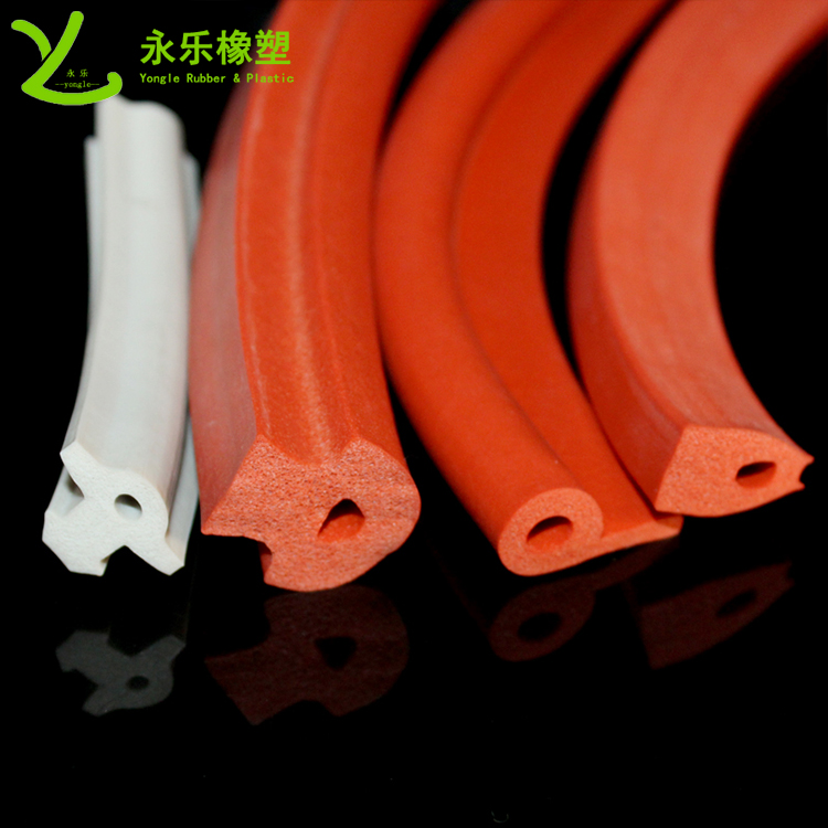 耐高溫發(fā)泡硅膠條，阻燃發(fā)泡硅膠條，細(xì)孔硅膠發(fā)泡條
