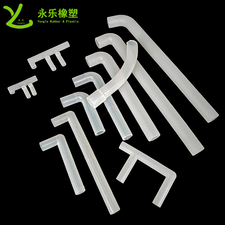 醫(yī)用硅膠彎管，模壓硅膠彎管，血氧儀硅膠彎管