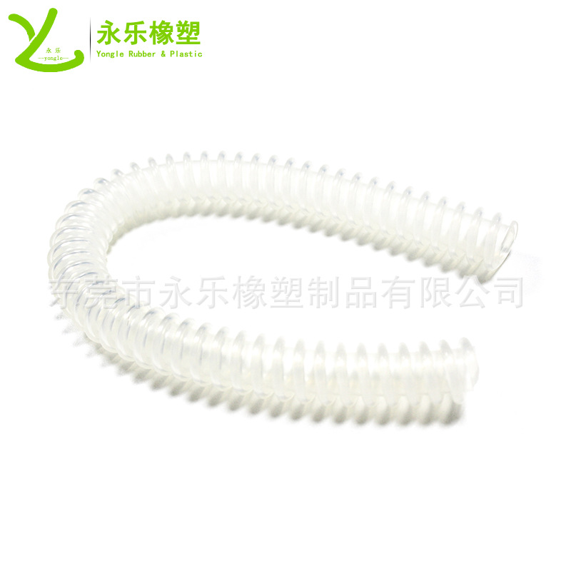 耐高溫硅膠管 高抗斯耐磨大口徑硅膠管 定制食品級(jí)硅膠管