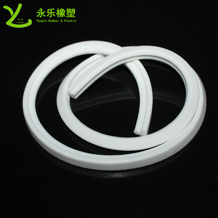 泛光燈發(fā)泡硅膠條，阻燃發(fā)泡密封條，耐高溫硅膠發(fā)泡條