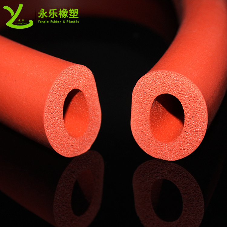 發(fā)泡硅膠管，耐高溫發(fā)泡硅膠管，阻燃硅膠發(fā)泡管，硅膠發(fā)泡管